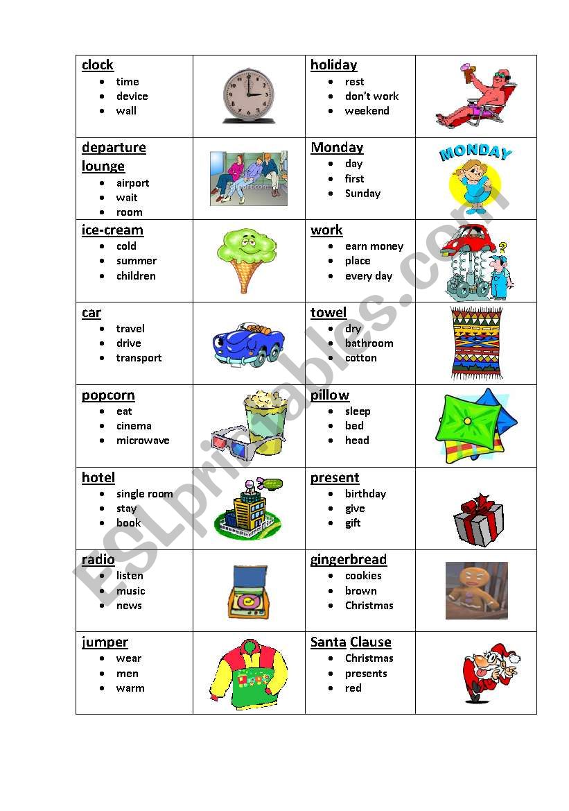 Taboo 6 (6/8) worksheet