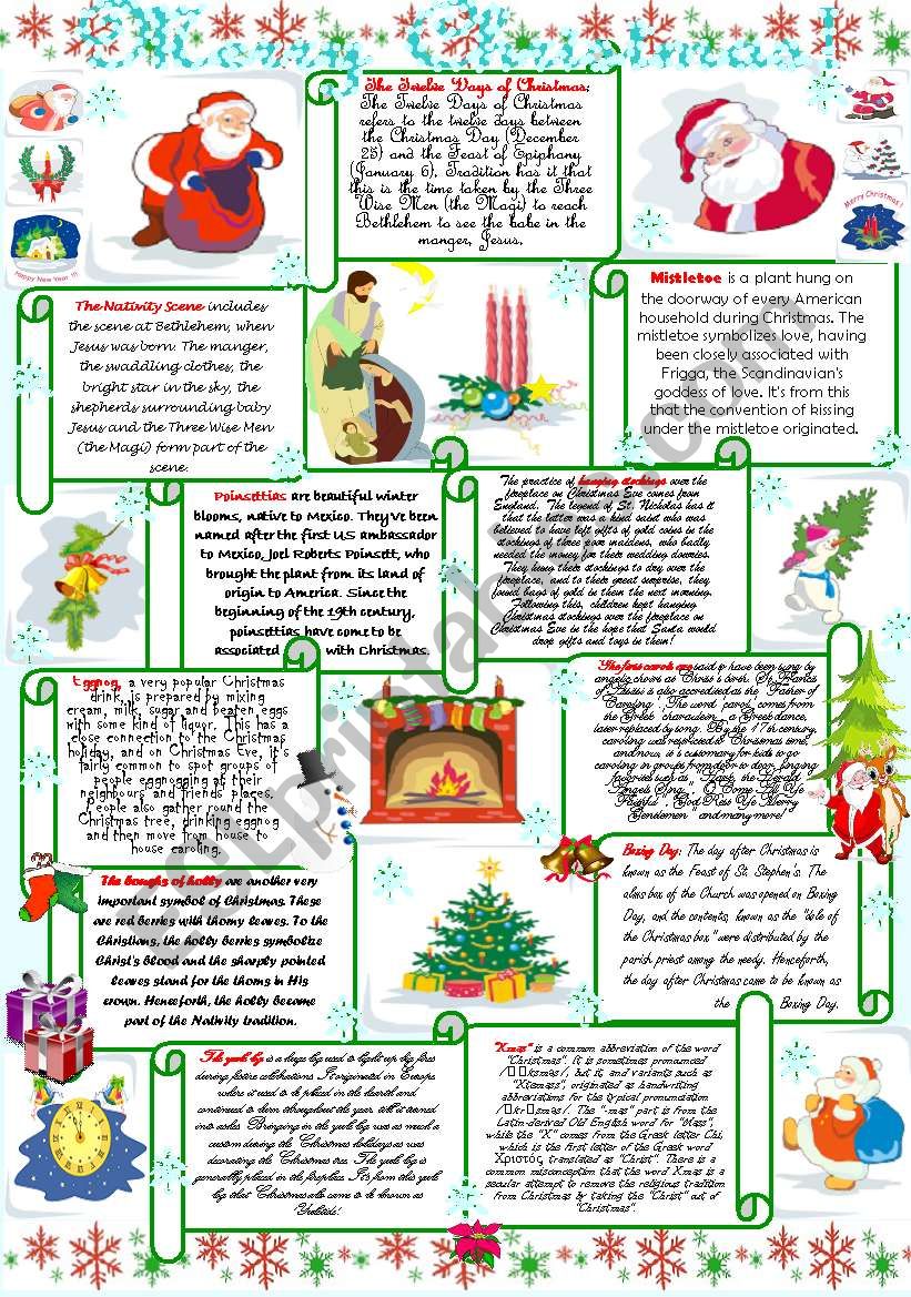 Merry Christmas! worksheet