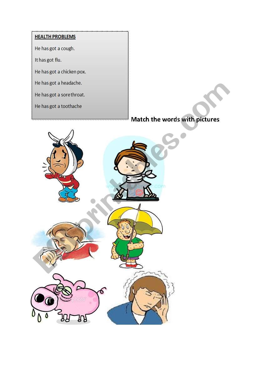 healt worksheet