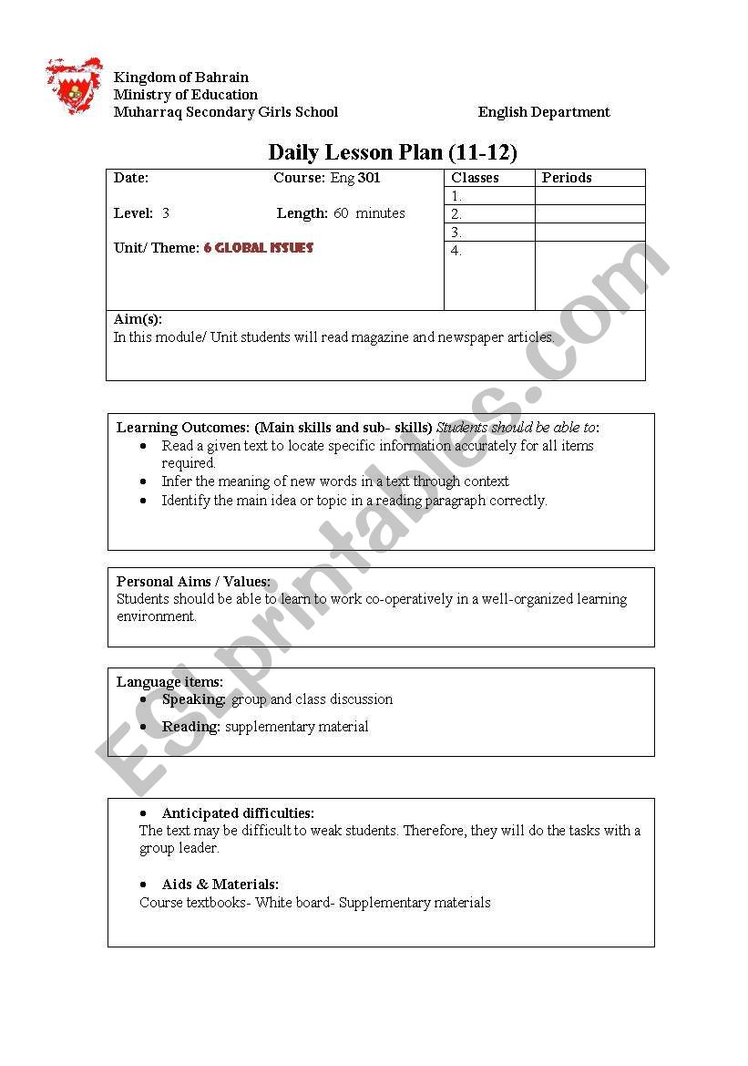 population growth worksheet