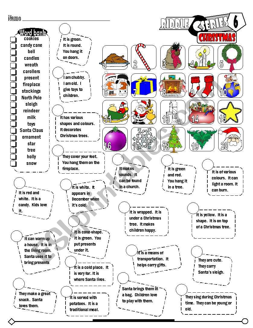 Riddle Series_06 Christmas (Fully Editable + Key)