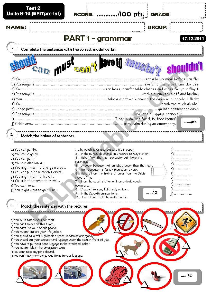 Tourism industry - a 4 page test