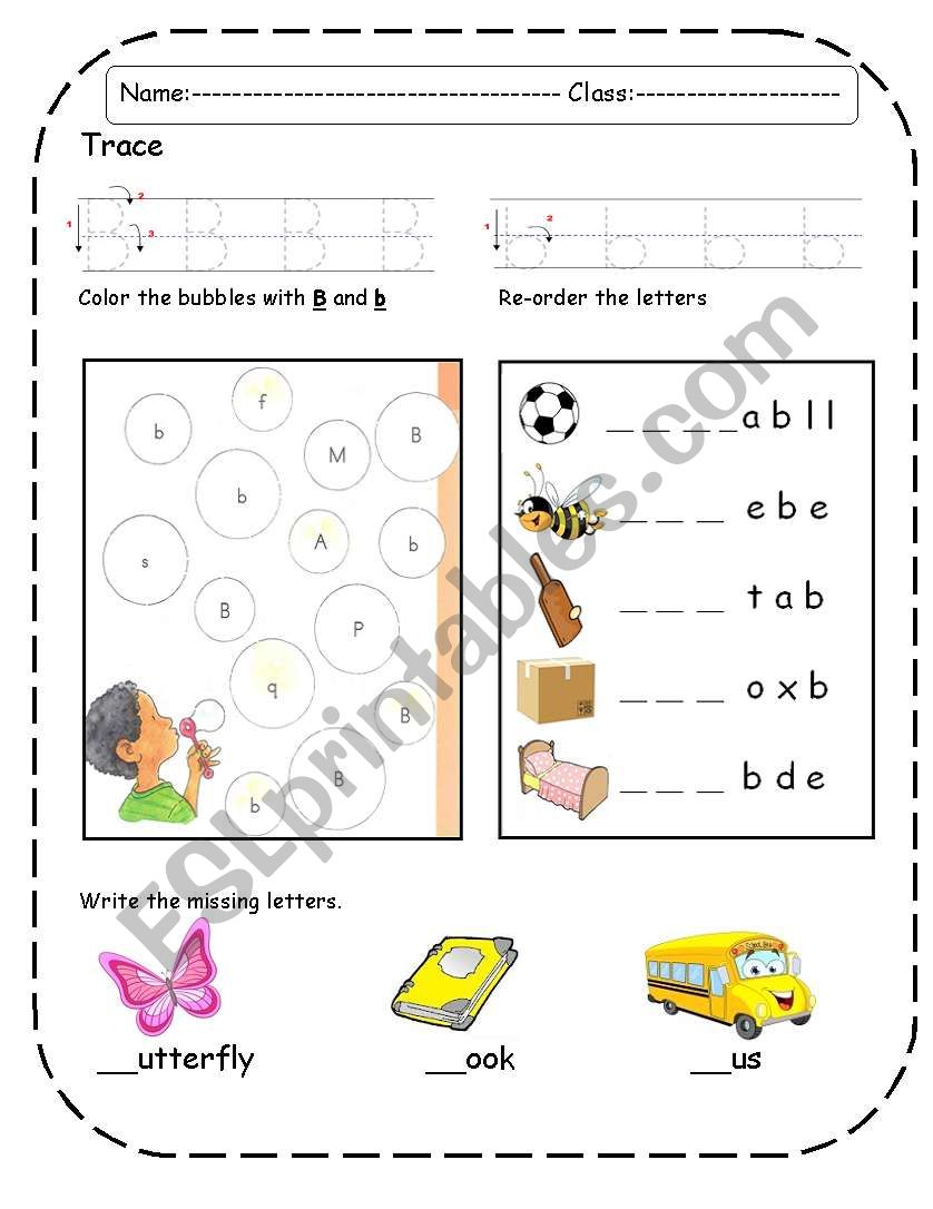 Bb worksheet