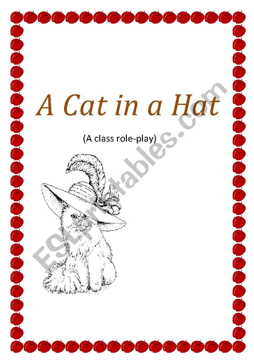 A Cat in a Hat  worksheet