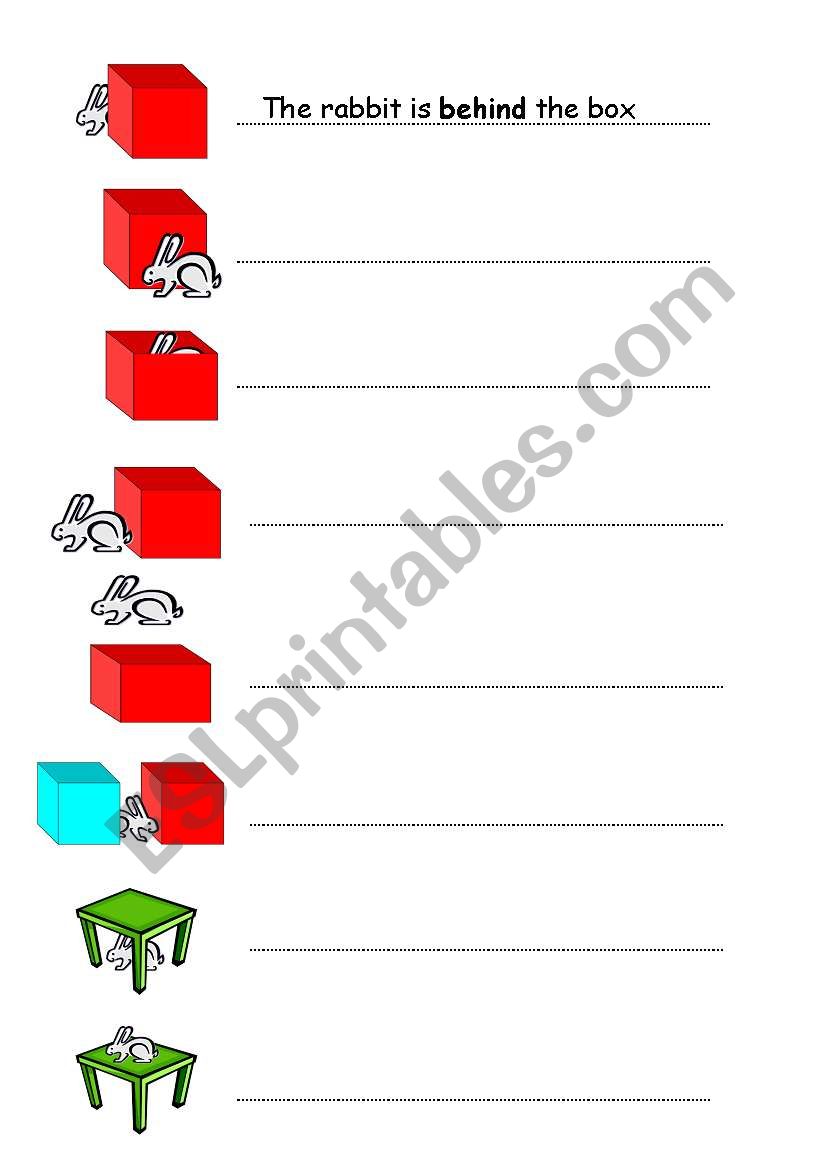 prepositions worksheet