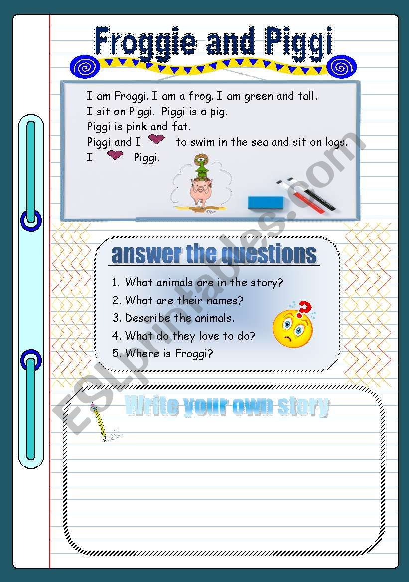 Reading Comprehension for young learners