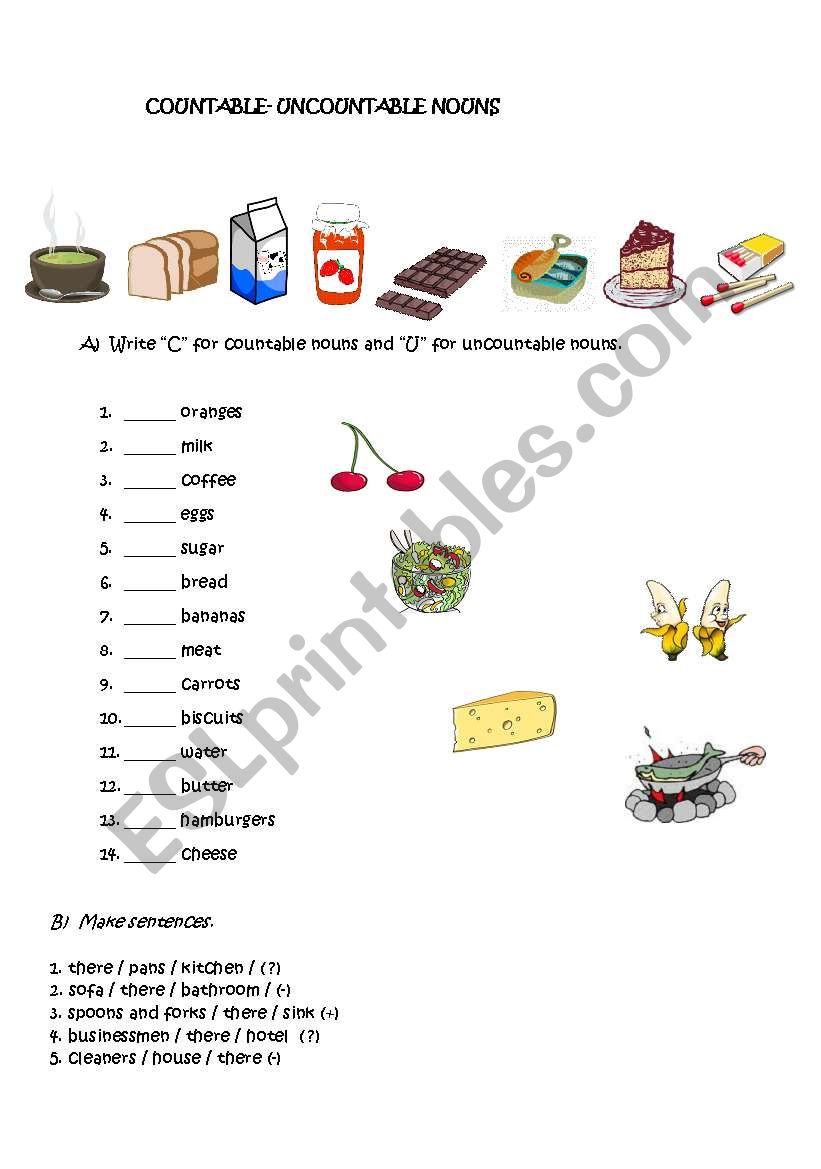  countable and uncountable nouns, how many,how much