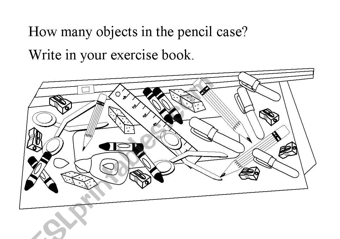 CLASSROOM OBJECT  worksheet