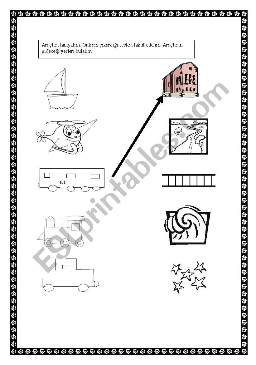 transport worksheet