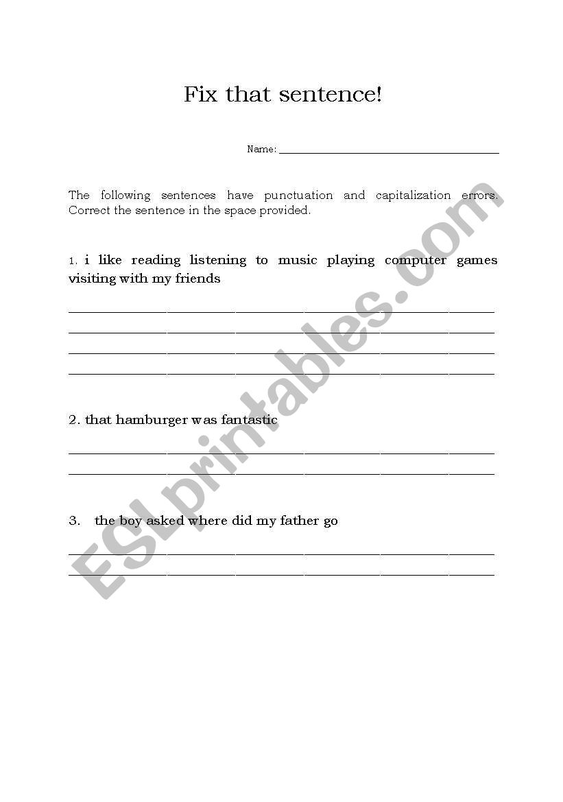 english-worksheets-fix-that-sentence