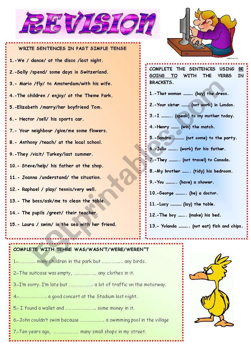 ENGLISH EXERCISES worksheet
