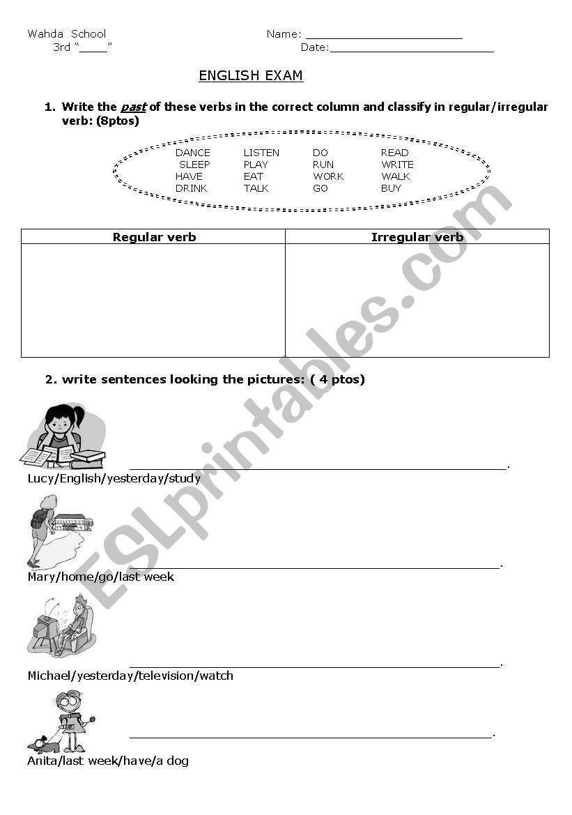 grammar practice worksheet