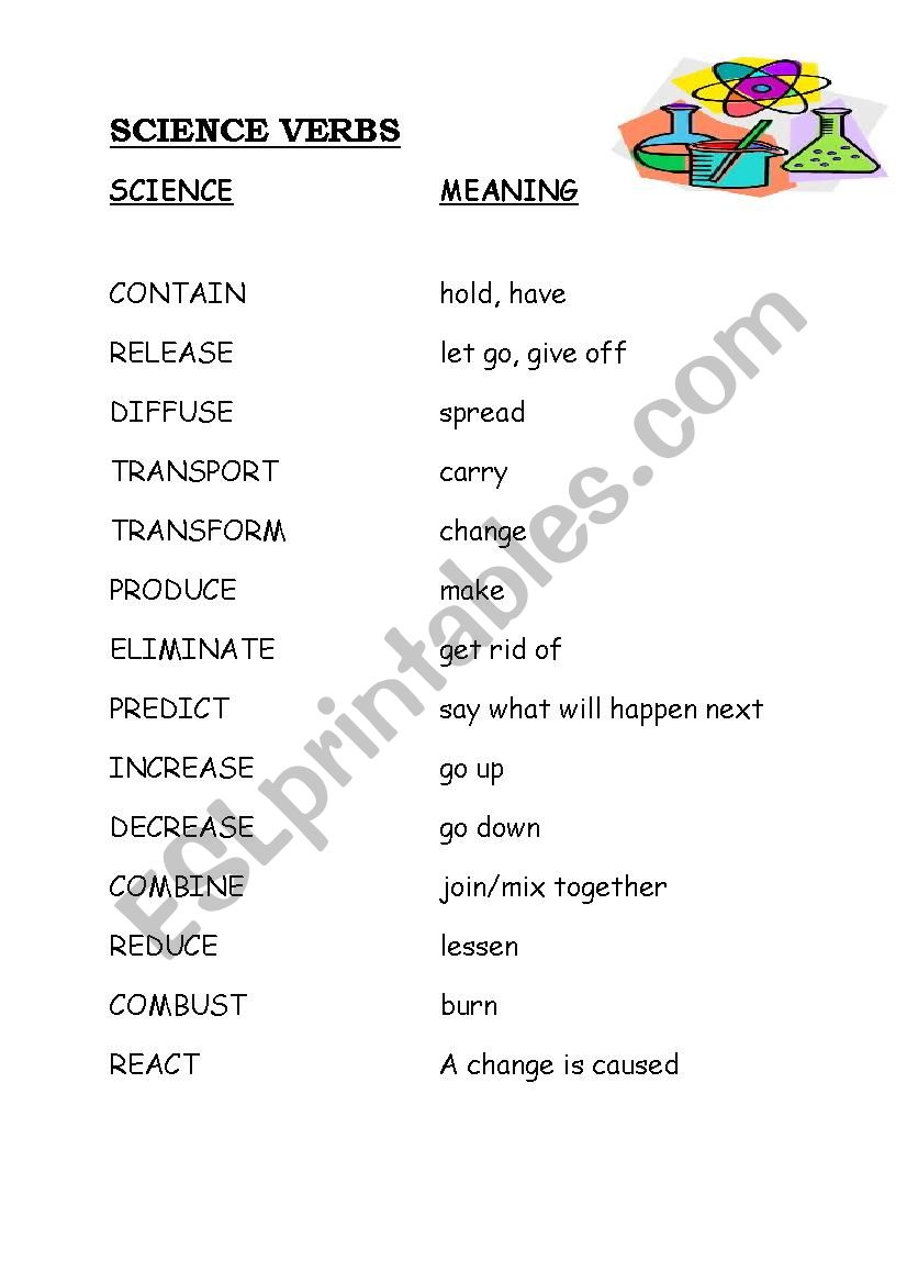 english-worksheets-science-verbs