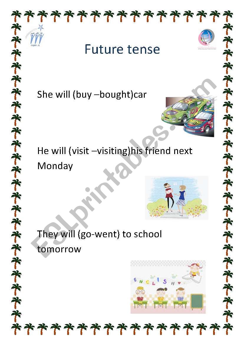 future tenses worksheet