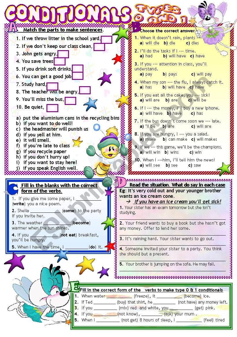 Conditionals 0 1 test