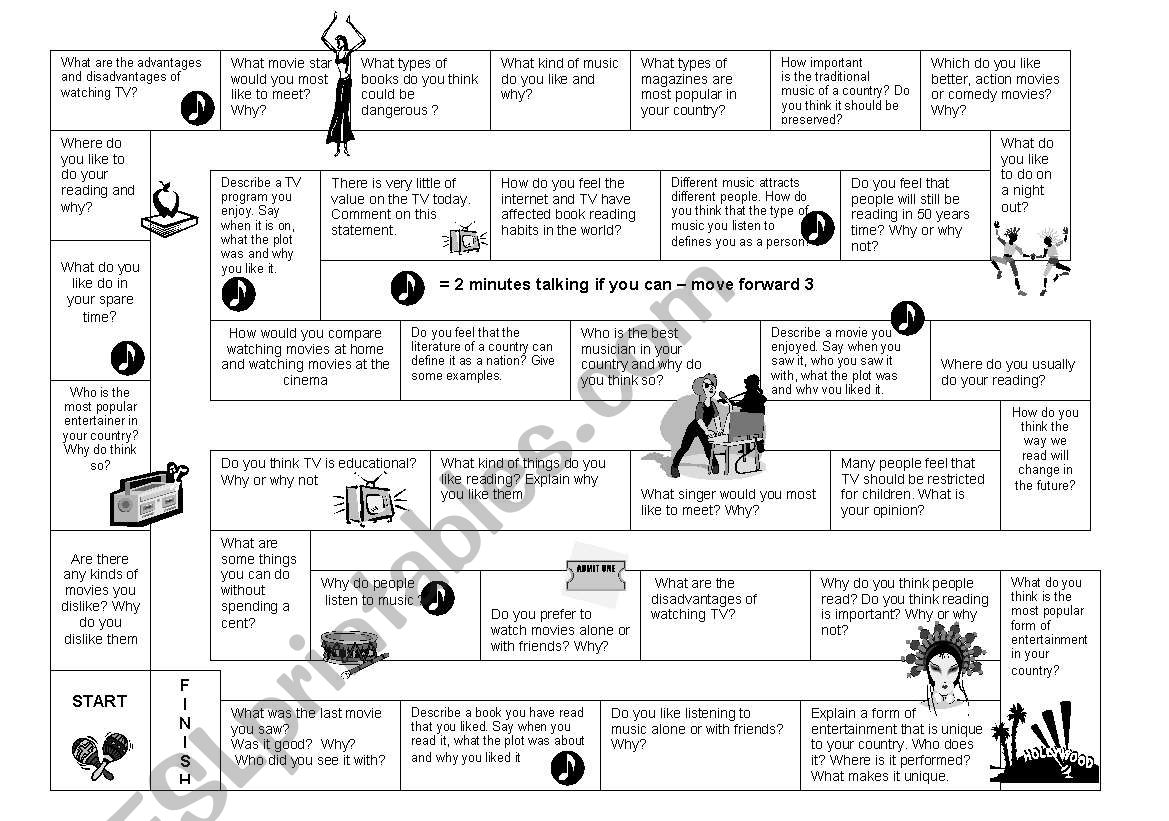 Entertainment Board Feeling and emotions