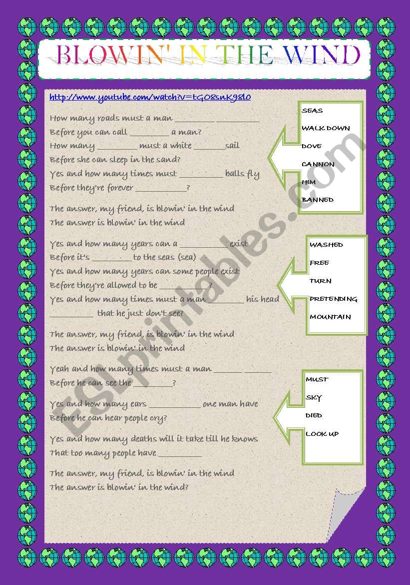 BLOWINÂ´ IN THE WIND / HUMAN RIGHTS / VIOLENCE