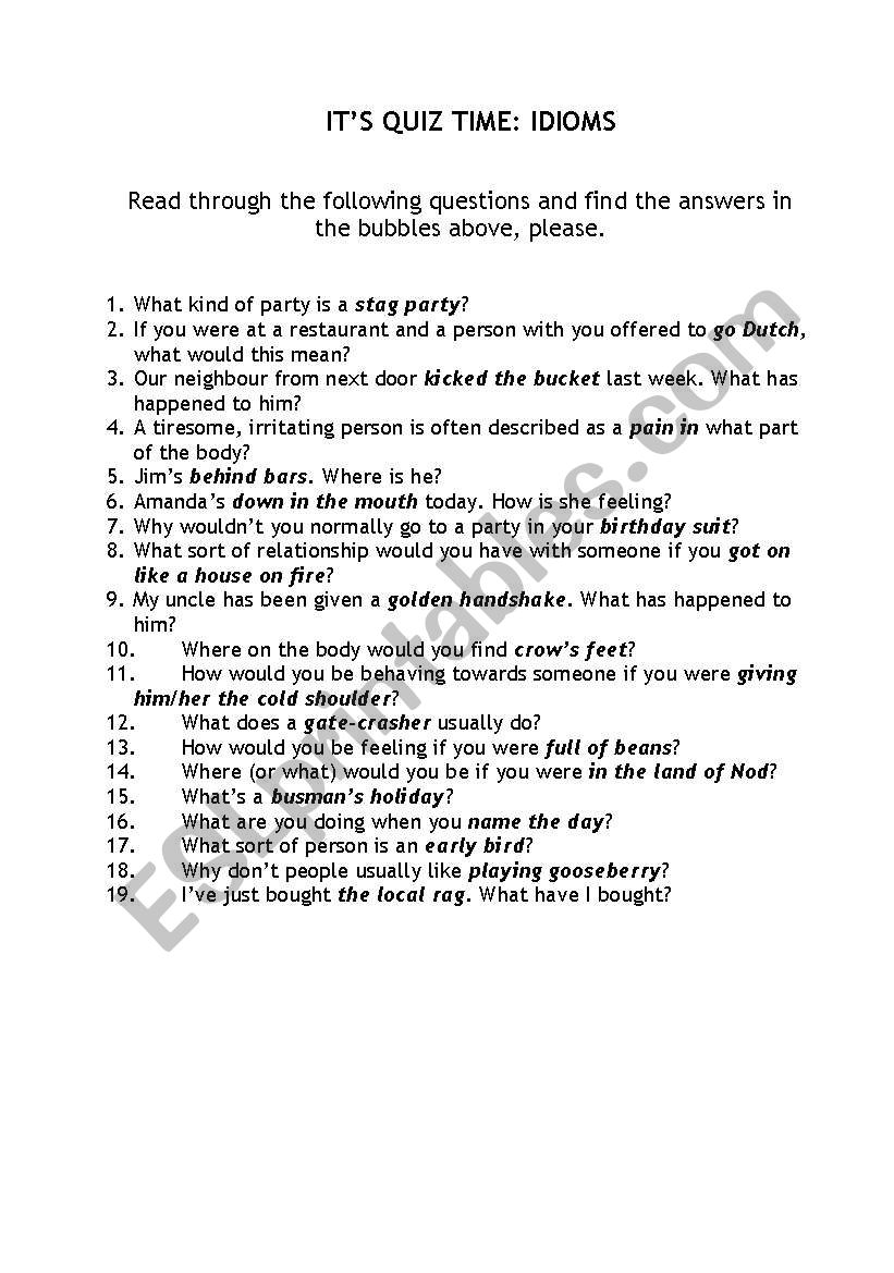 english-idioms-esl-worksheet-by-todd99