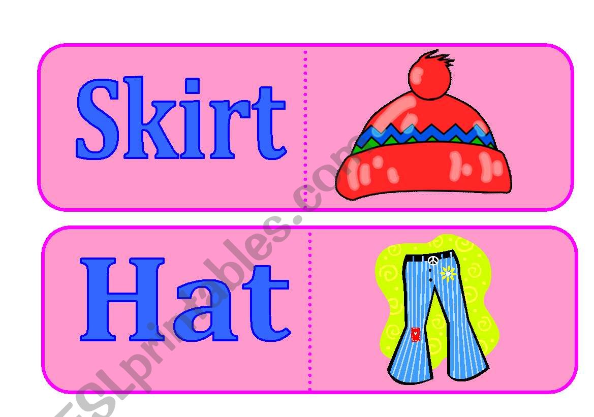 Clothes  worksheet