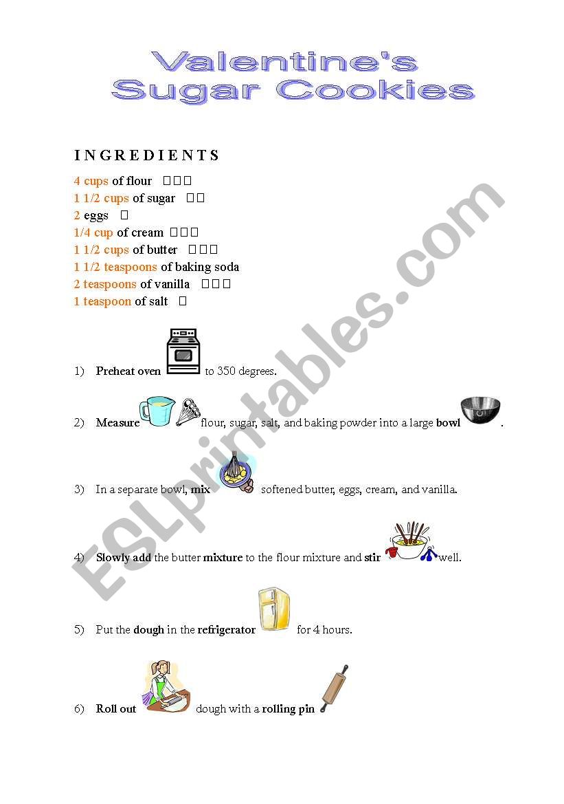 Valentines Cookies Recipe (with Pictures)