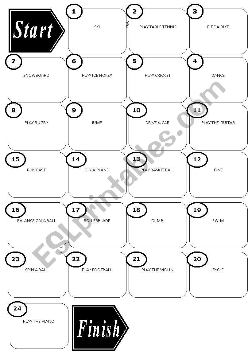 SPORTS/MUSIC worksheet