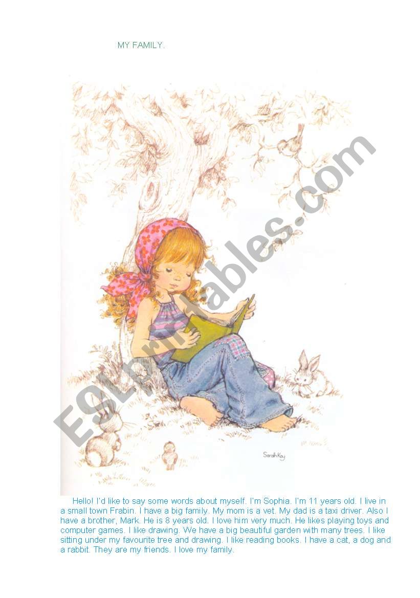 Family worksheet