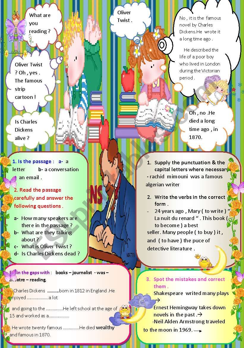 Charles Dickens worksheet