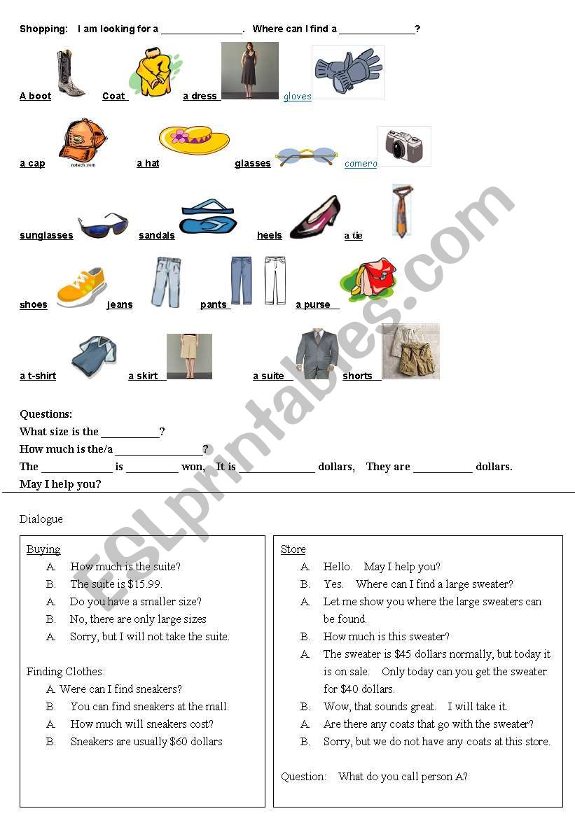 worksheet  worksheet