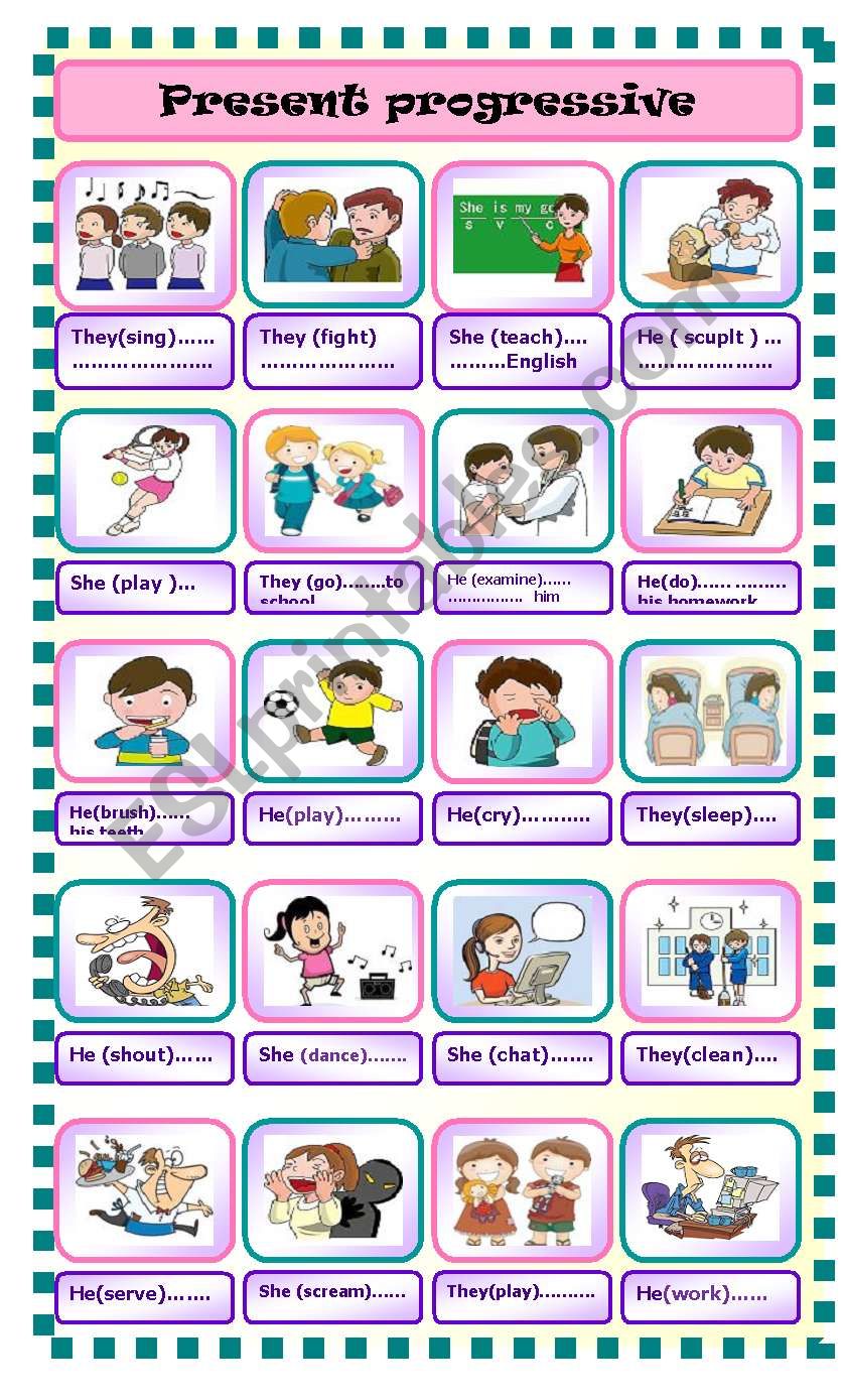 present-progressive-esl-worksheet-by-naoura