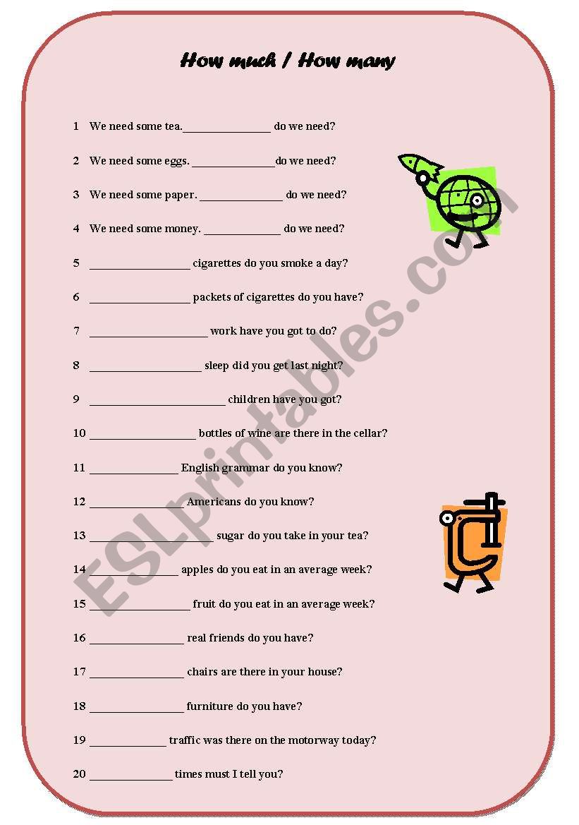 how-much-and-how-many-sentences-esl-worksheet-by-bruakimoto