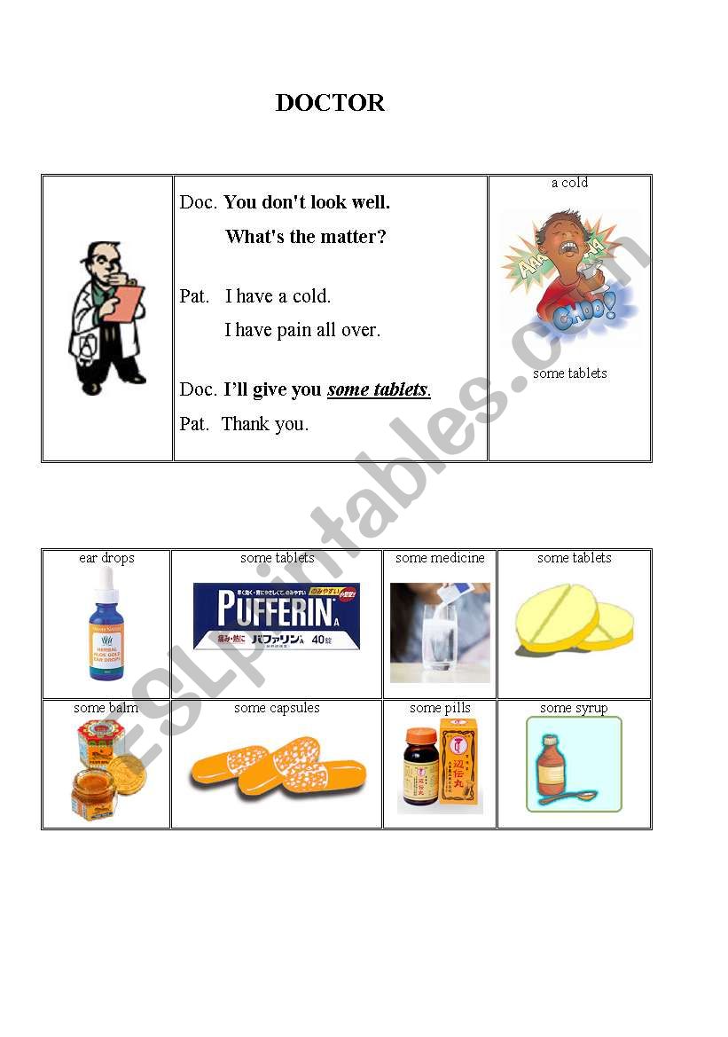 Doctor worksheet