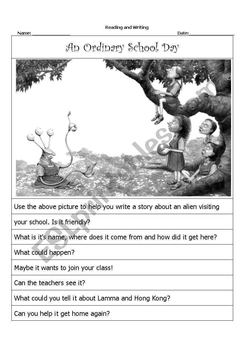 story worksheet