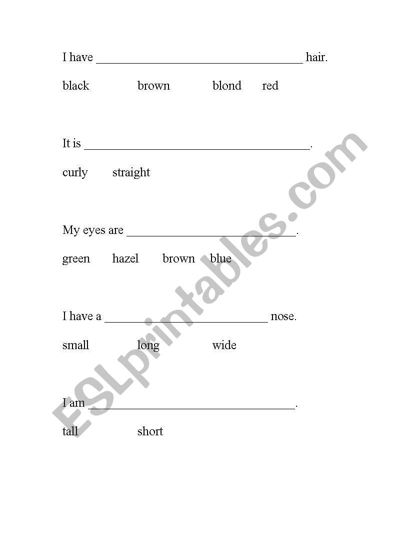 Genetics worksheet