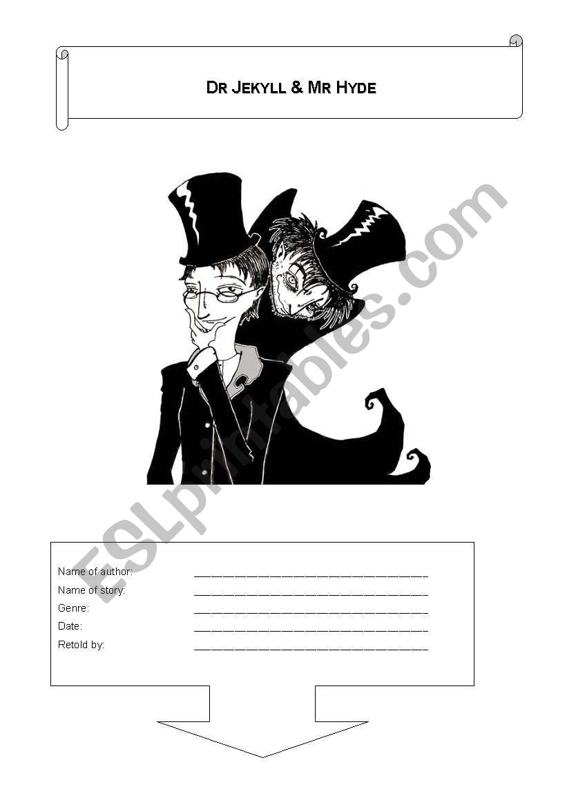 Dr Jekyll & Mr Hyde worksheet