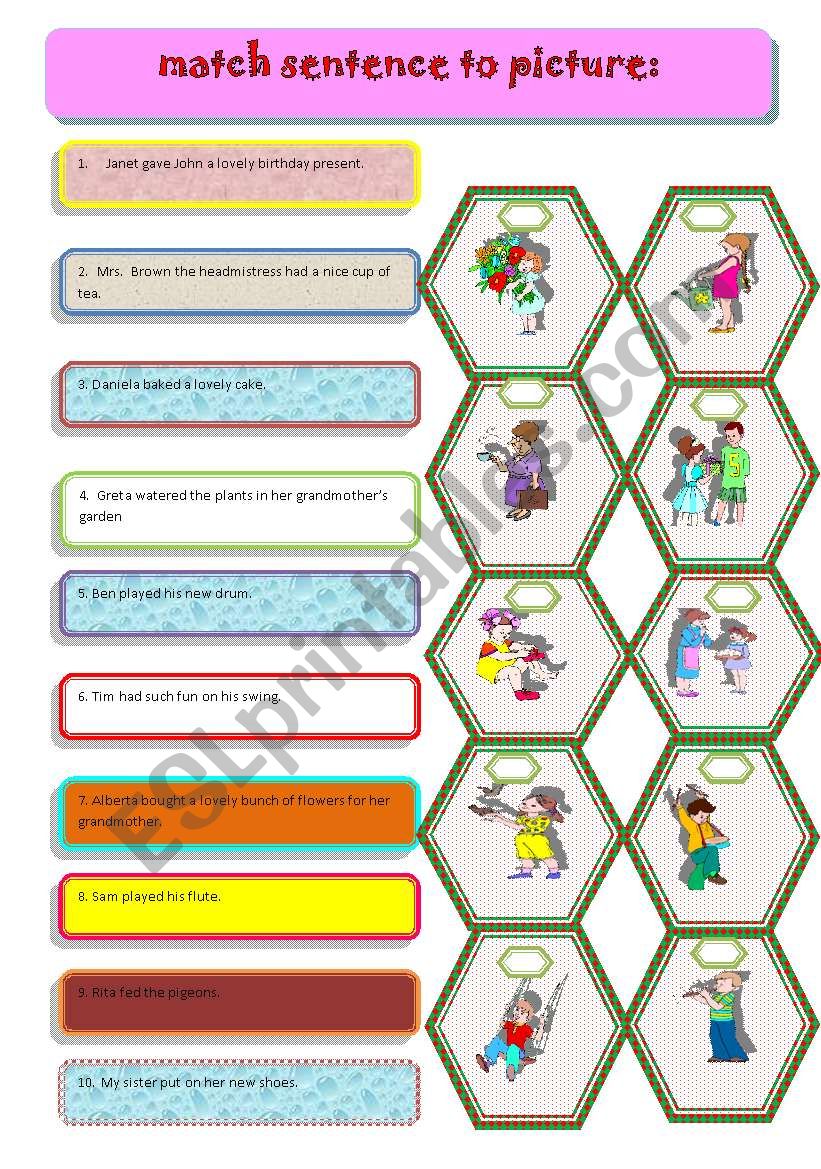 match-sentence-to-picture-esl-worksheet-by-carme-sammut