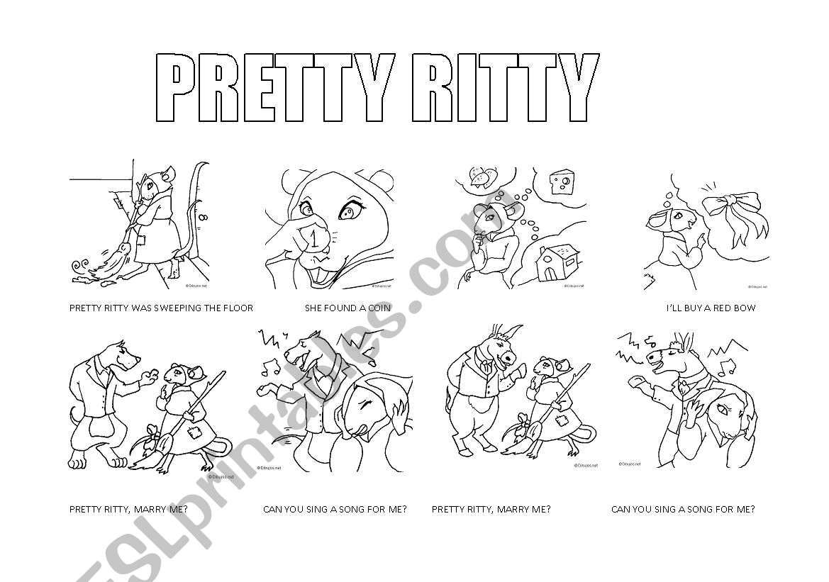 Pretty Ritty worksheet