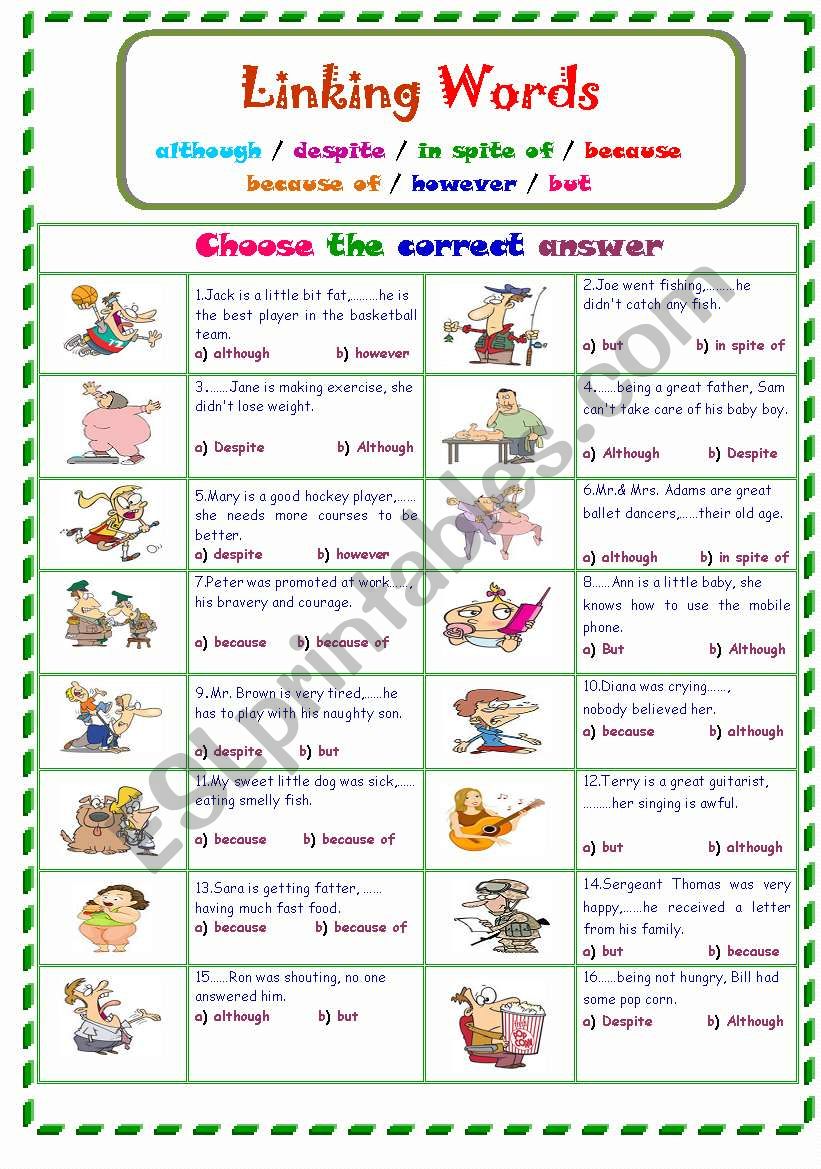 Connective Verbs