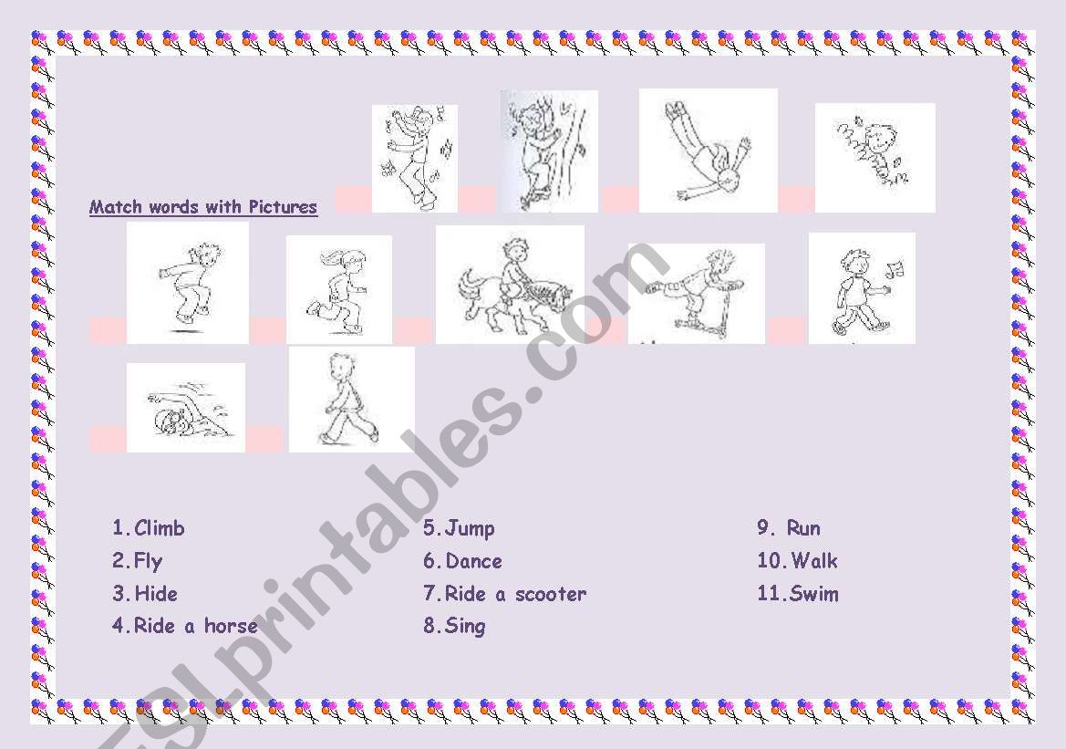 WHAT CAN HE/SHE DO? 3 part of lesson with can! actions