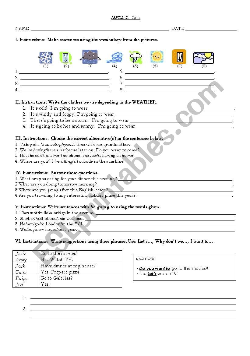 Review worksheet