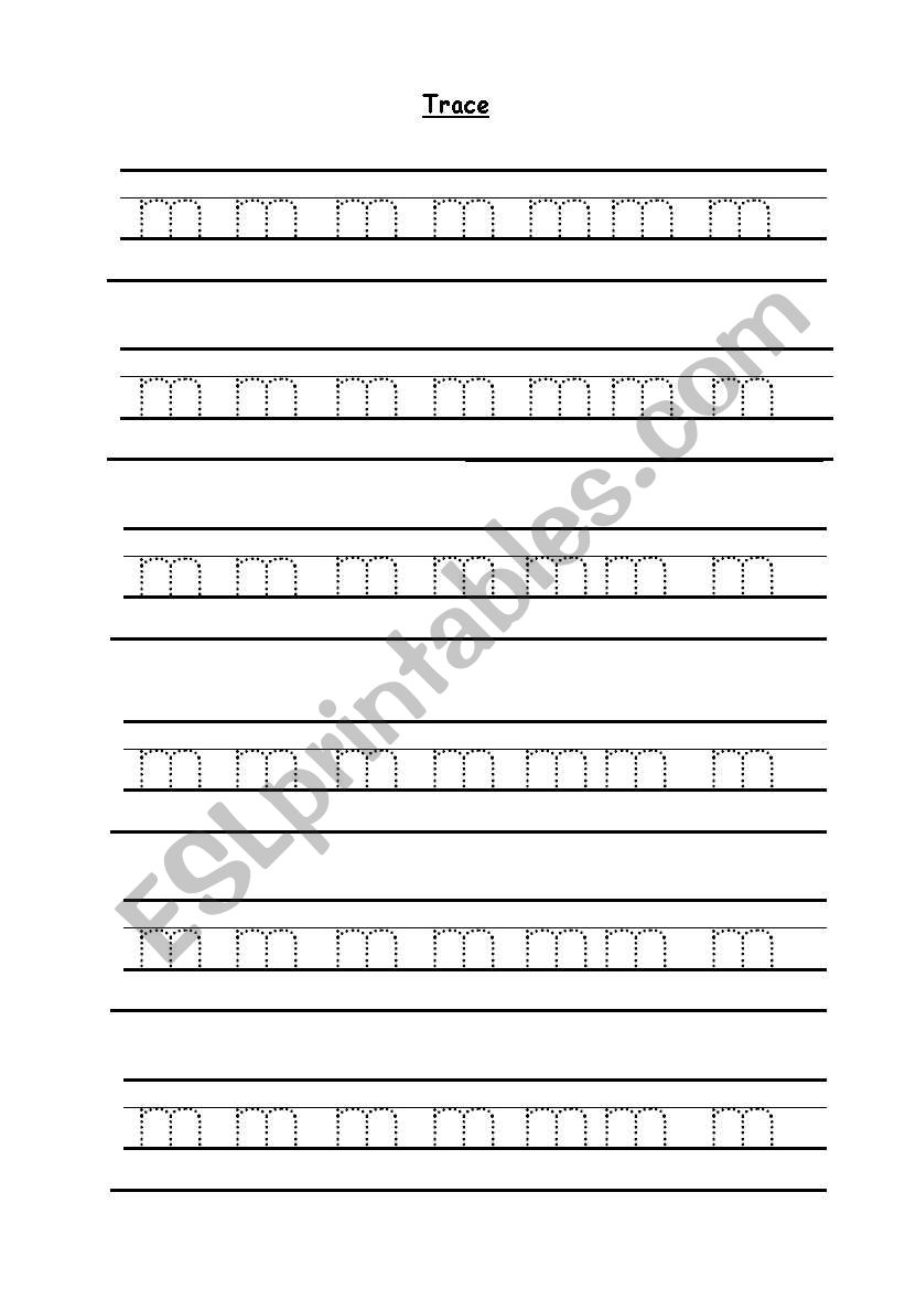 alphabet worksheet