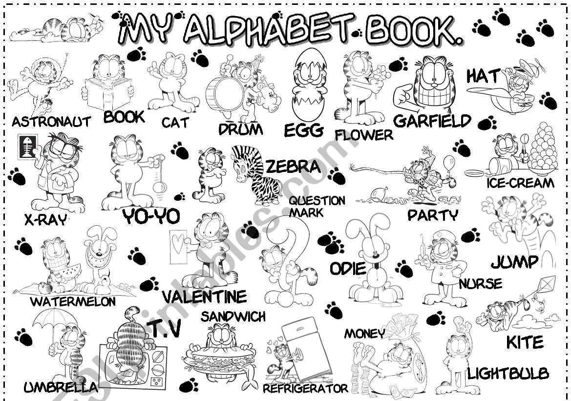 alphabet worksheet