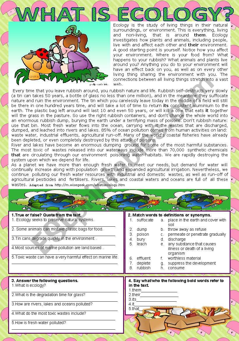 Reading about ecology. Ecological problems задания. Worksheets экология. Упражнения на экологическую тему по английскому. Экология упражнения по английскому.