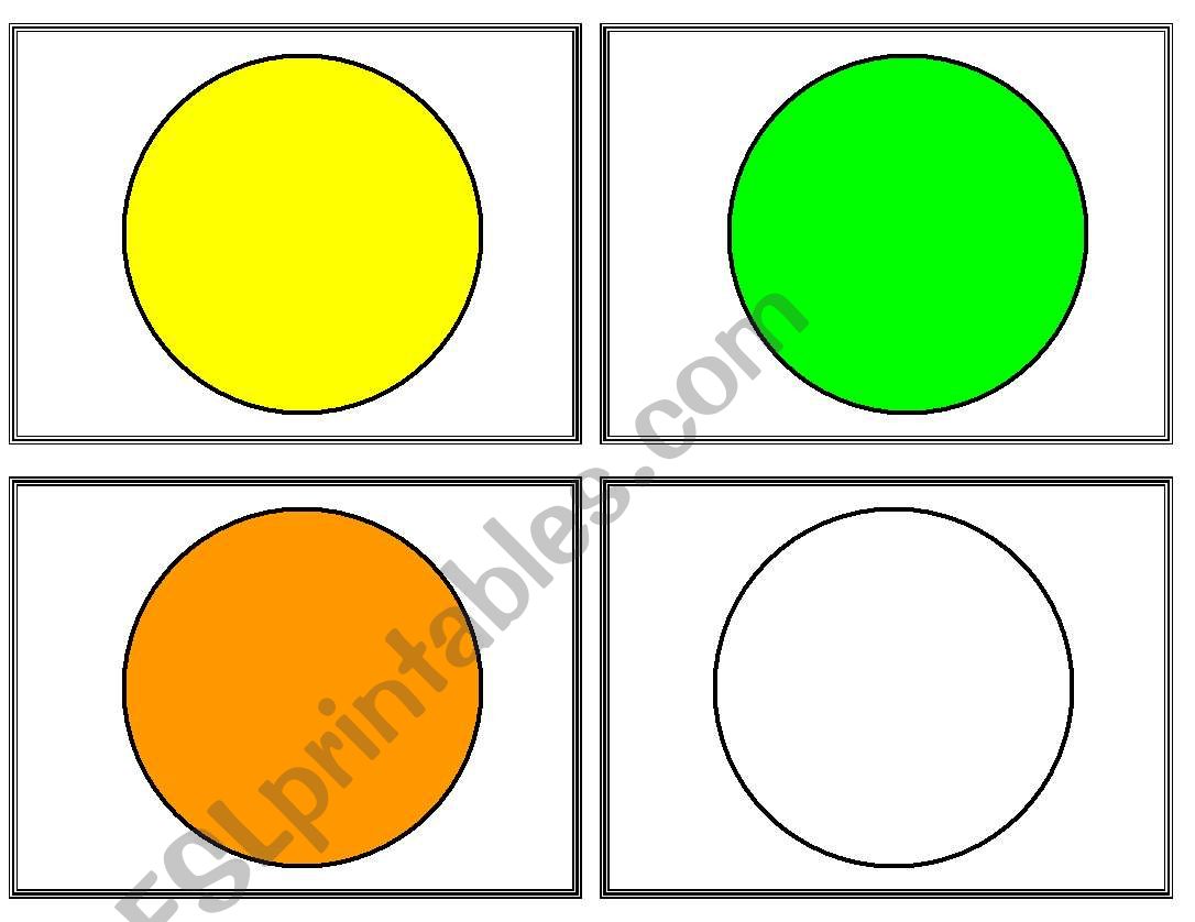 Shapes (Flashcards and Games) worksheet