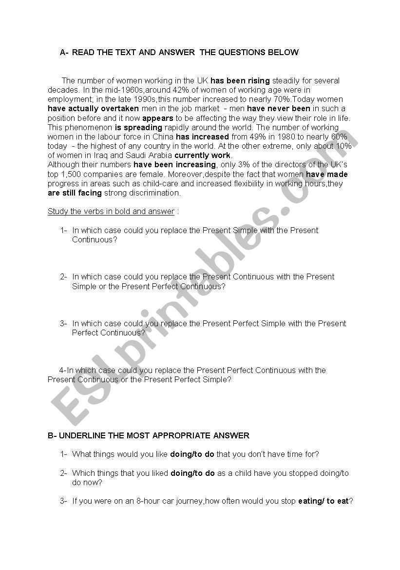 revisions-grammar worksheet