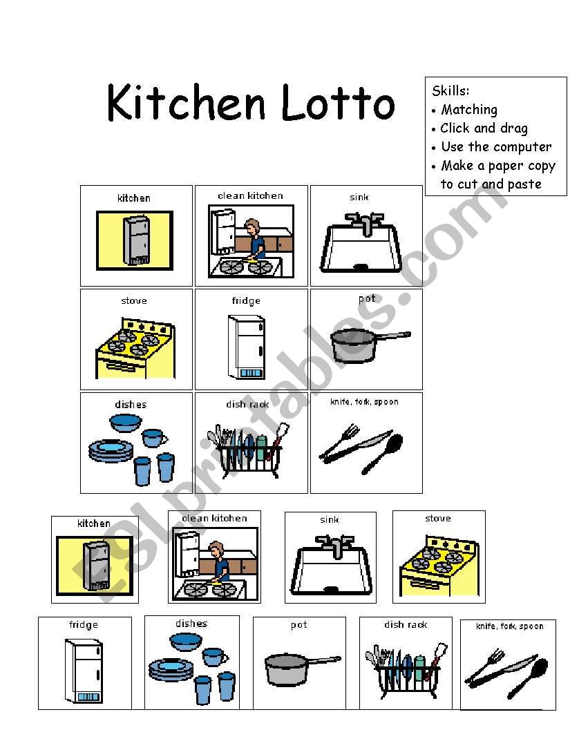 lotto worksheet
