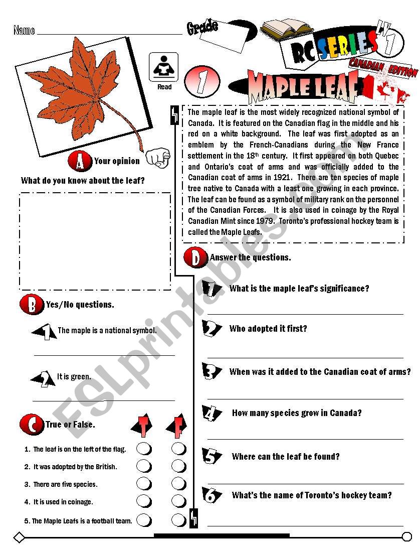 RC Series_Canadian Edition_01 Maple Leaf  (Fully Editable)