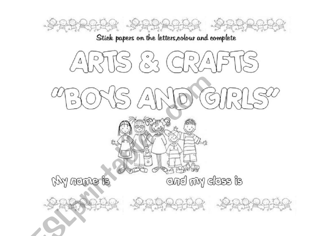 Boys and Girls worksheet