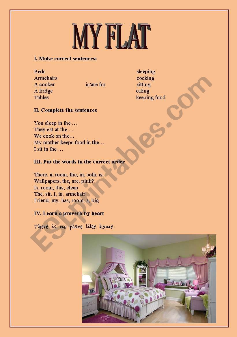 my flat worksheet