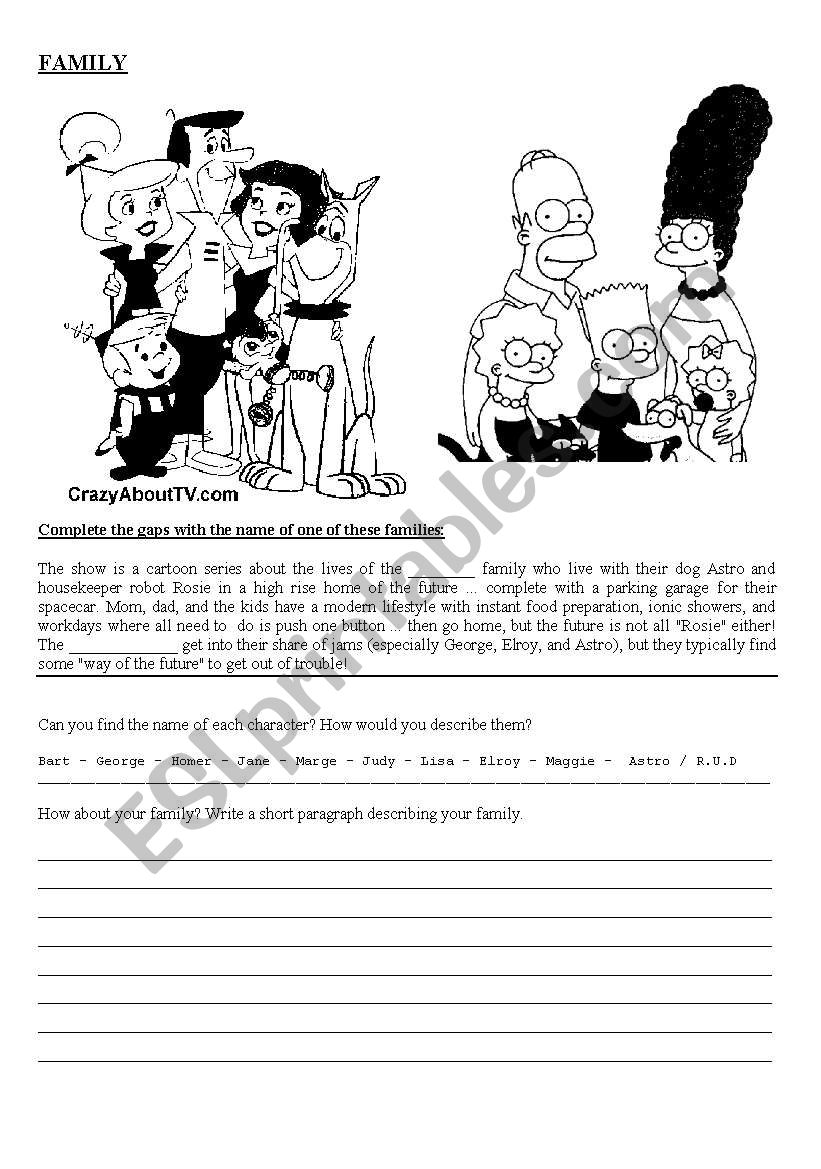 Family worksheet