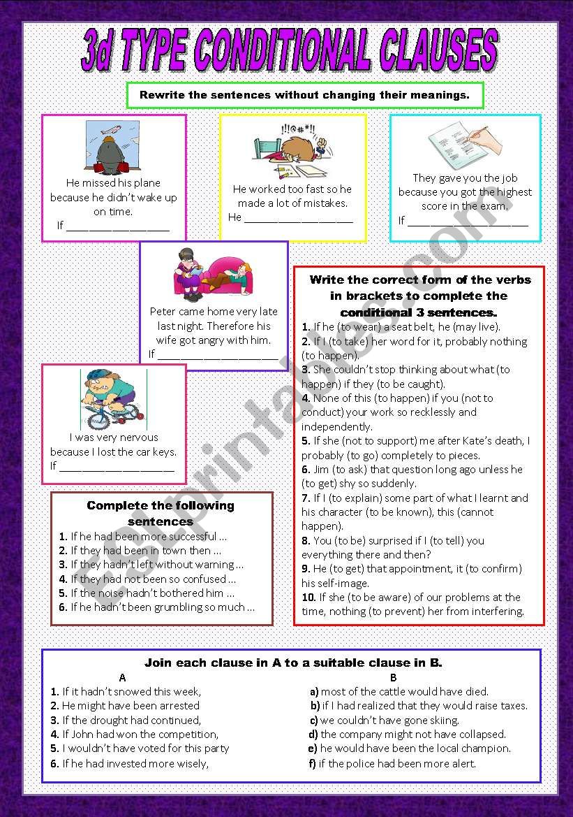 3d type of conditional clauses